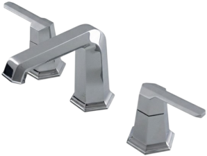 CHELSEA. 3 hole basin mixer 1/2???. Ceramic disc valves (90??). Flow rate (mixed water) 9l/min. at 3 bar.