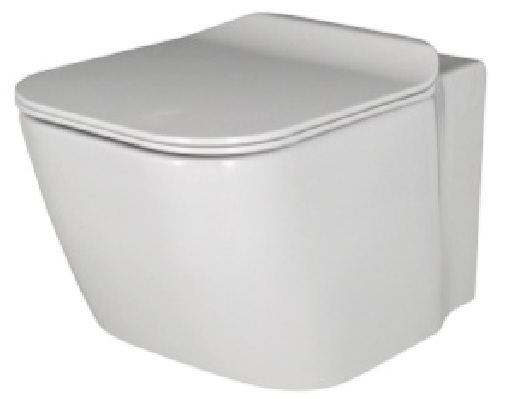 ESSENCE C I "Rimless" Wall hung pan. Includes the fixings kit 100258251.