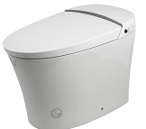 Independant siphonic toilet set with electronic seat and cover i-Comfort. Functions: soft-close, heated seat with adjustable temperature, multimode bi